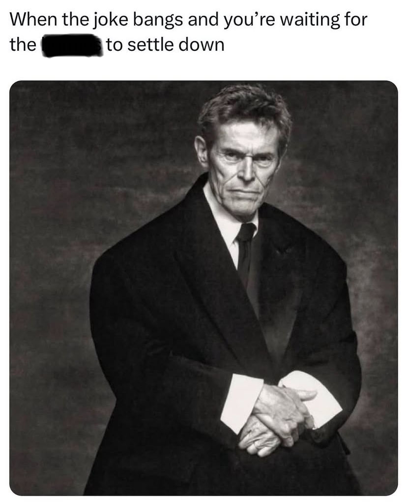Settle down joke Blank Meme Template