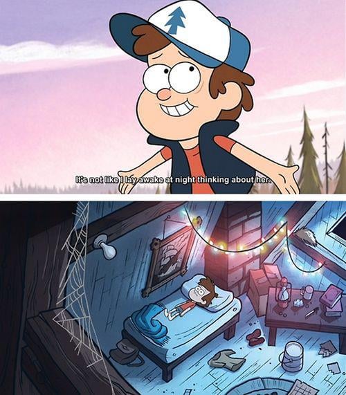 It's not like I lie awake at night thinking about her Blank Meme Template