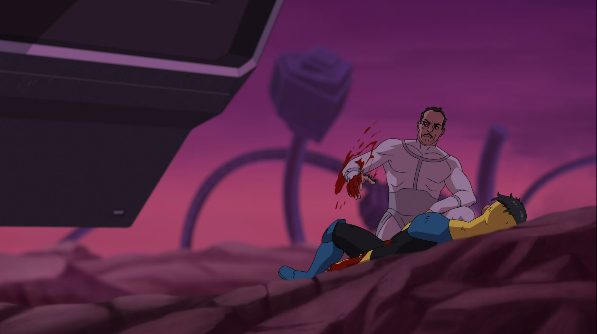 Invincible Downed Blank Meme Template