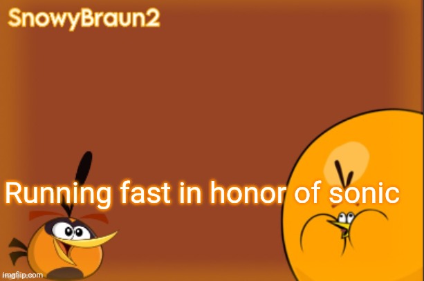 Yes, I like that guy | Running fast in honor of sonic | image tagged in bubbles announcement temp credits to bandito | made w/ Imgflip meme maker