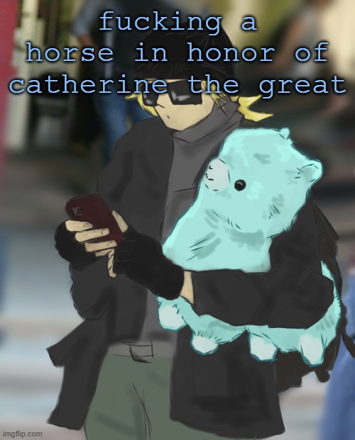 Disco llama plush | fucking a horse in honor of catherine the great | image tagged in disco llama plush | made w/ Imgflip meme maker