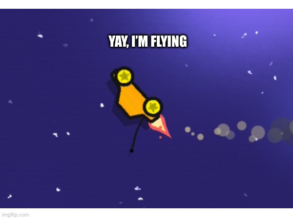 Car | YAY, I’M FLYING | image tagged in car | made w/ Imgflip meme maker