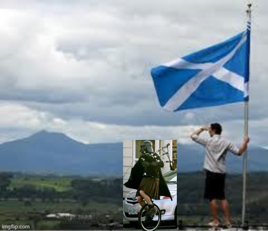 image tagged in independent scotland | made w/ Imgflip meme maker