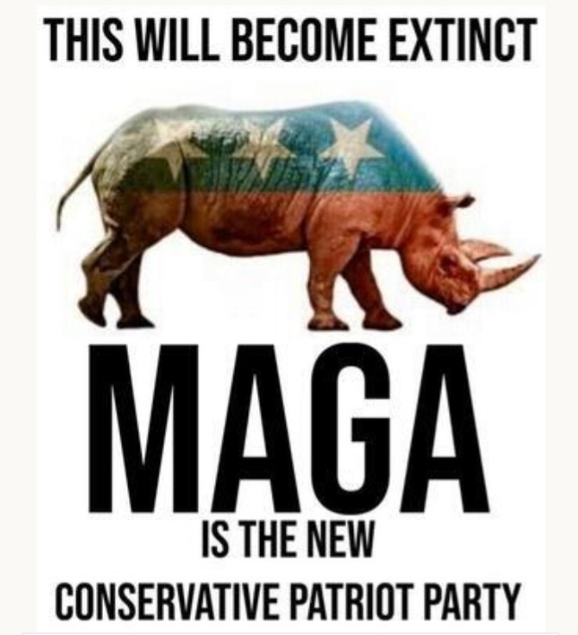 RINO go extinct Blank Meme Template