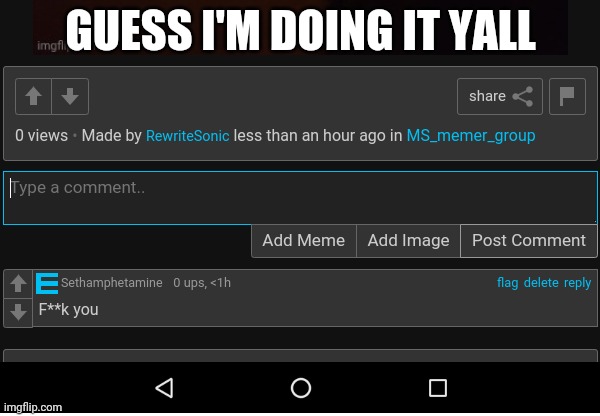 GUESS I'M DOING IT YALL | made w/ Imgflip meme maker