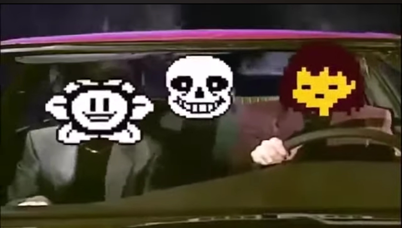 High Quality Undertale car Blank Meme Template
