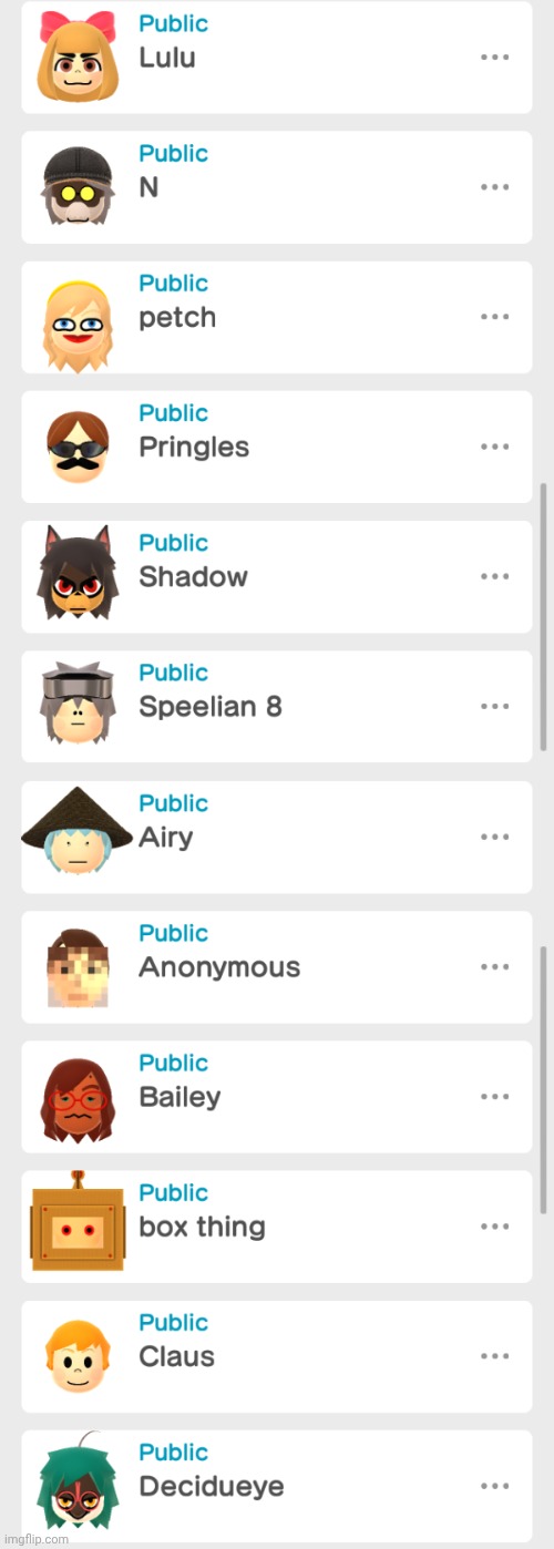 Rate my miis | made w/ Imgflip meme maker