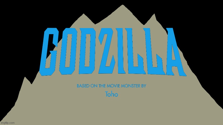 Godzilla title card.mp3 | made w/ Imgflip meme maker