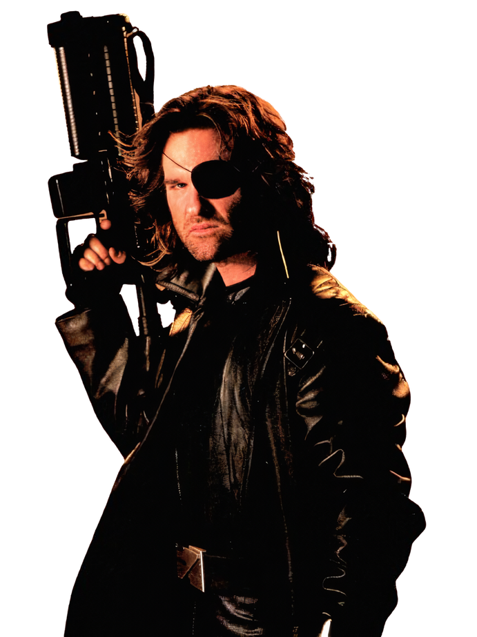 Snake Plissken in jacket Blank Meme Template