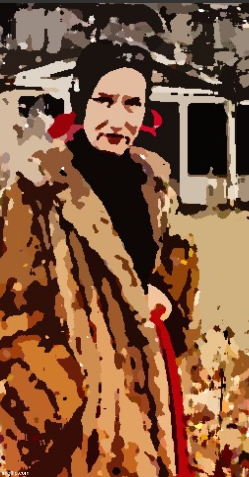 S-T-A-U-N-C-H | image tagged in grey gardens,little edie,edith bouvier beale,fashion,google images,brian einersen | made w/ Imgflip meme maker