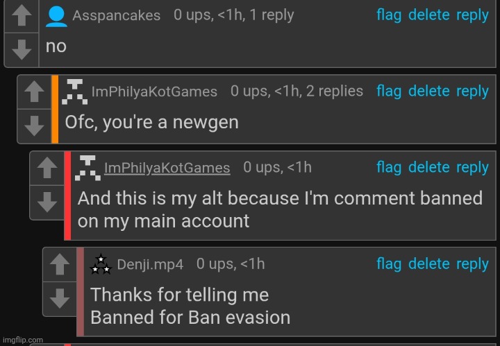 Low intelligence specimen Saying "ofc you're a newgen" | made w/ Imgflip meme maker