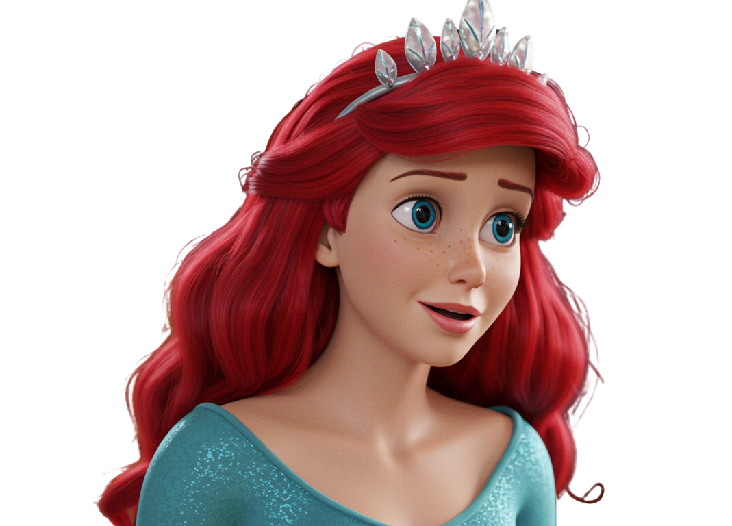 pauline as ariel Blank Meme Template