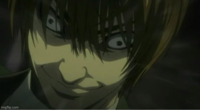 Derp Light Yagami | image tagged in derp light yagami | made w/ Imgflip meme maker