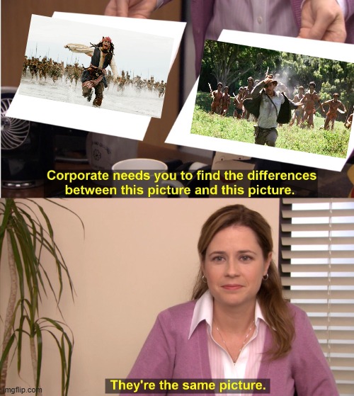 The first indiana jones was pretty good | image tagged in memes,they're the same picture | made w/ Imgflip meme maker