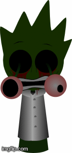 Sprunki swap Cancel (Americium) Horror :Owakcx | image tagged in gifs,horror,sprunki | made w/ Imgflip images-to-gif maker