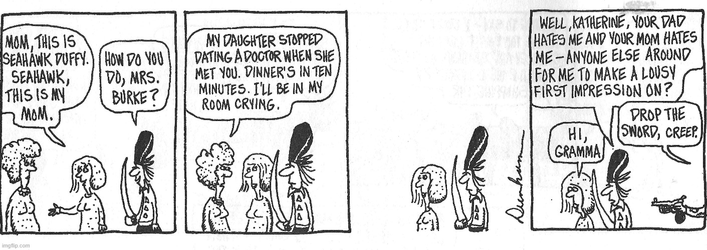 Classic Overboard | image tagged in comics | made w/ Imgflip meme maker