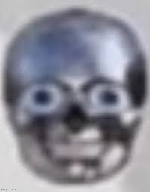 Skull emoji | image tagged in skull emoji | made w/ Imgflip meme maker