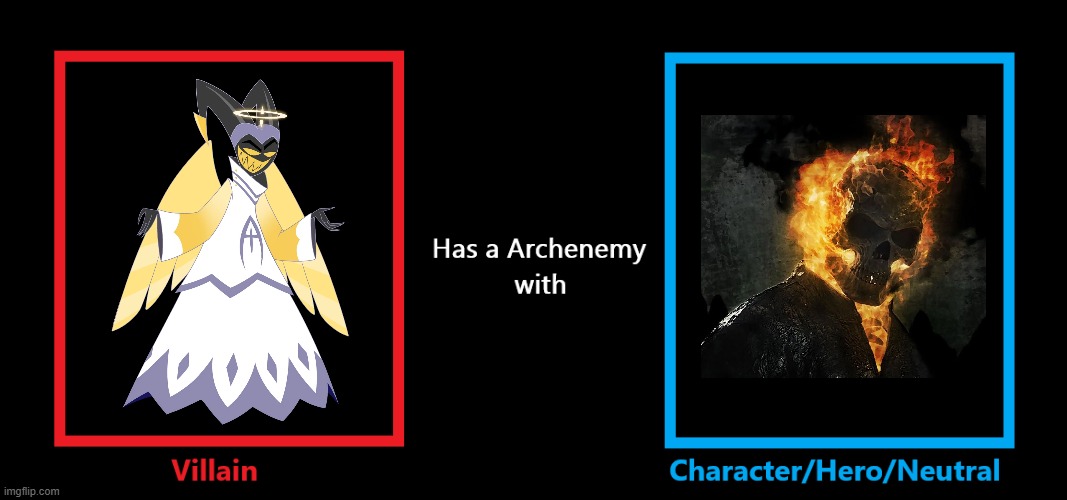 Zarathos VS. Adam | image tagged in memes,marvel,crossover | made w/ Imgflip meme maker