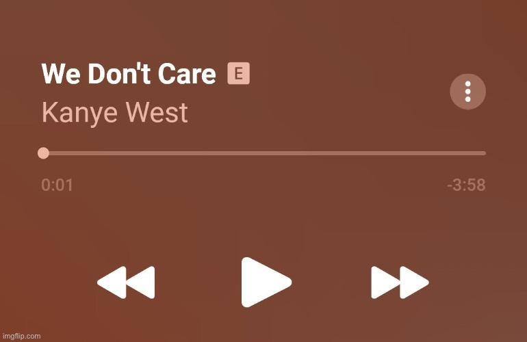 “omg X user sent me Y- | image tagged in we don't care | made w/ Imgflip meme maker