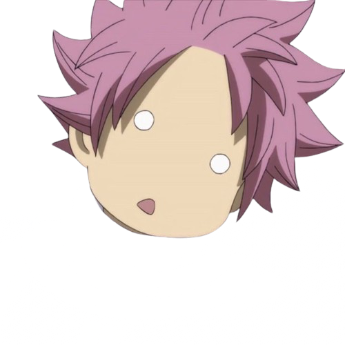 Natsu Dumb Blank Meme Template