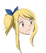 Lucy Heartfilia Shocked Meme Template