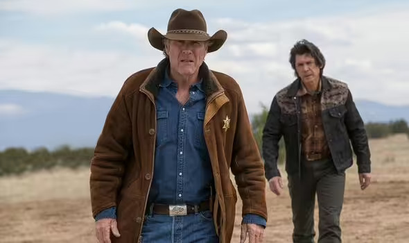 Longmire & Standing Bear Blank Meme Template