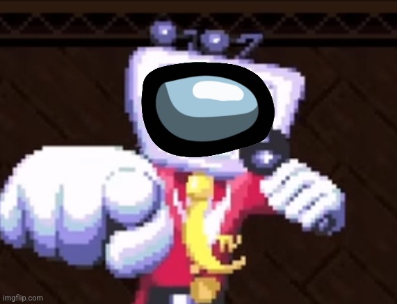 I made Tenna sus. | image tagged in tv time,tenna,deltarune,sus,among us | made w/ Imgflip meme maker