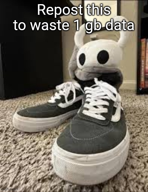 Repost this to waste 1 gb data | made w/ Imgflip meme maker