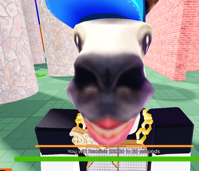 Llama XD (trade simulator by butterfly plaza roblox) Blank Meme Template