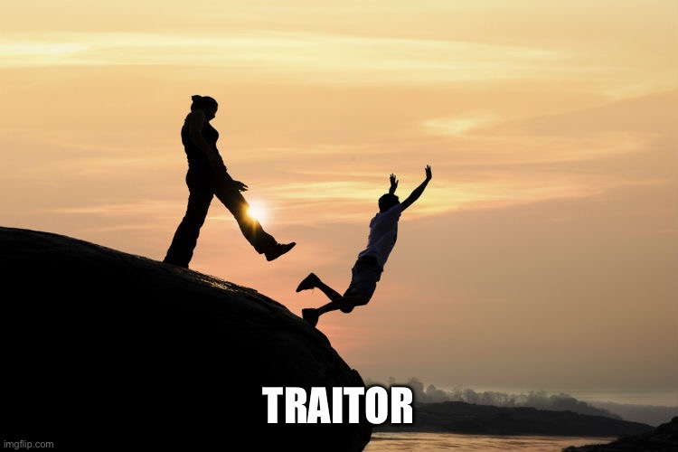 traitor | TRAITOR | image tagged in traitor | made w/ Imgflip meme maker