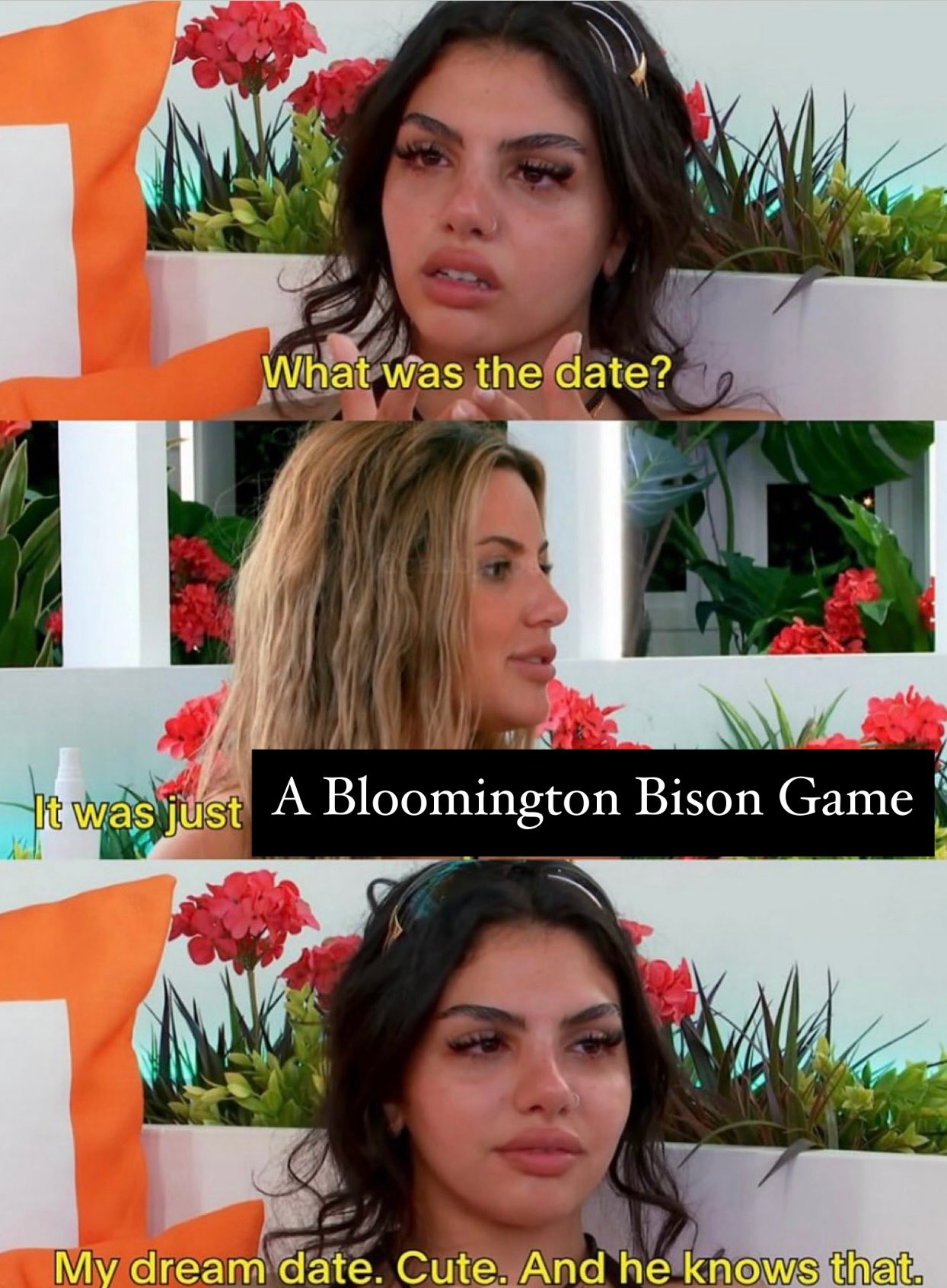 My dream date Blank Meme Template