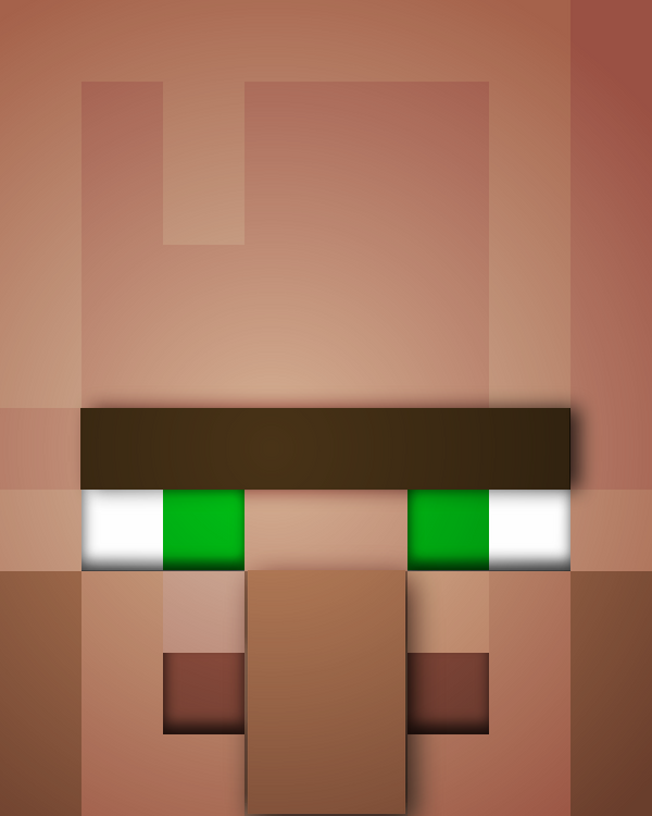 Villager face Blank Meme Template