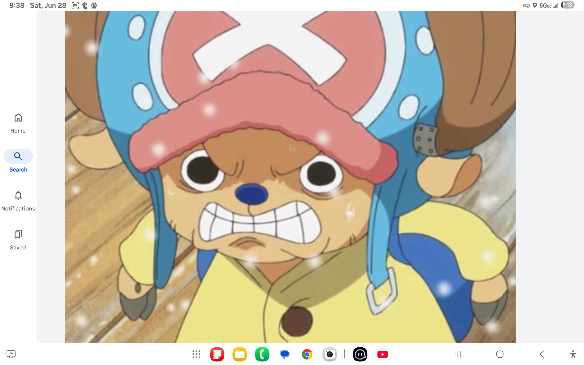Tony tony chopper Blank Meme Template