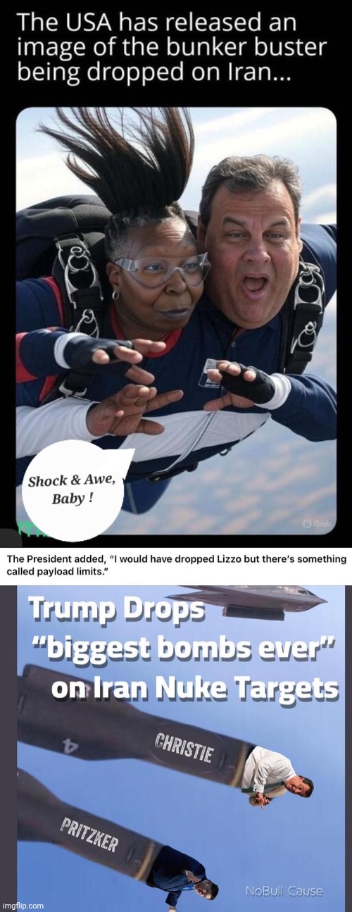 Chris Christie bombs Blank Meme Template