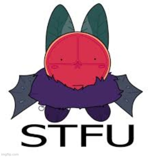 Guh | image tagged in stfu | made w/ Imgflip meme maker