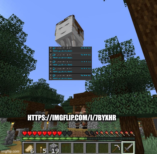 Happy ghast with nuke | HTTPS://IMGFLIP.COM/I/7BYXHR | image tagged in happy ghast with nuke | made w/ Imgflip meme maker