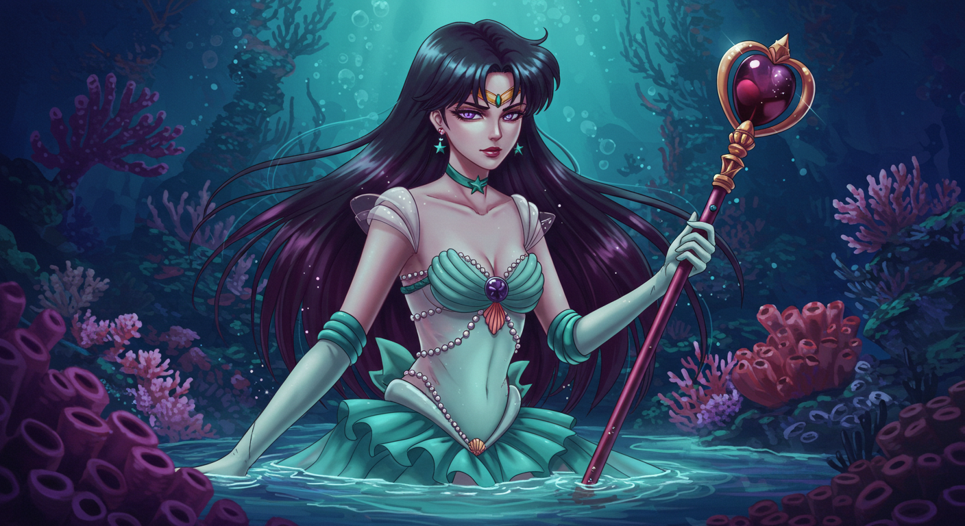 sailor pluto Blank Meme Template
