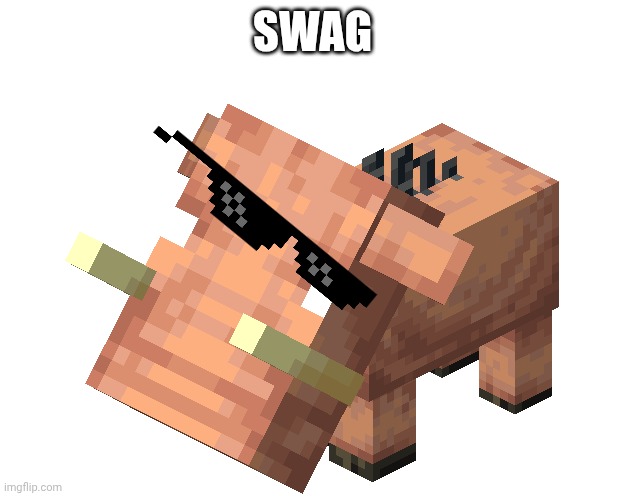 Swag Baby Hoglin | SWAG | image tagged in baby hoglin | made w/ Imgflip meme maker