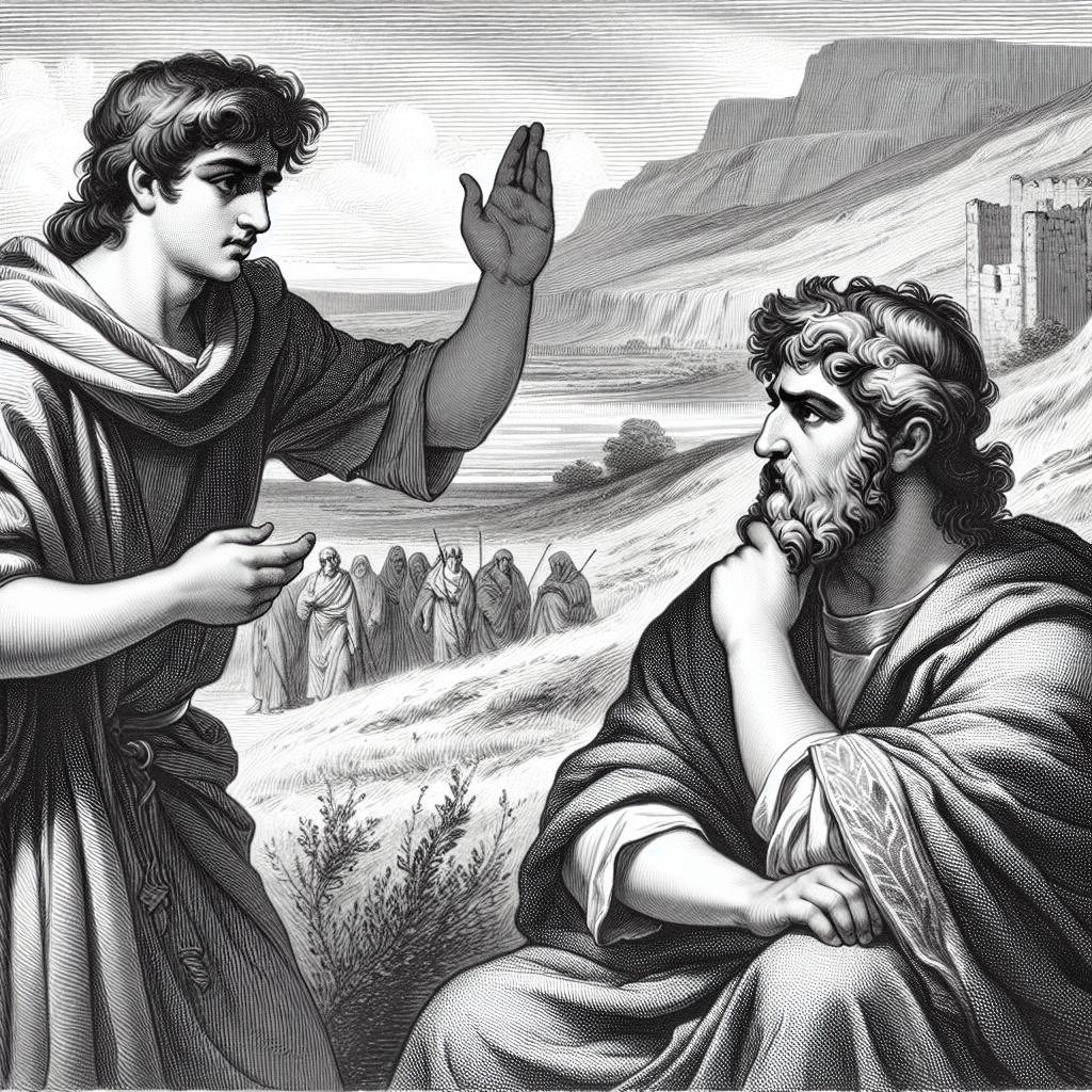 Satan stood ... and urged David to count Israel. Blank Meme Template