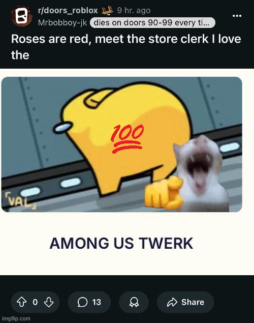 a lost redditor | image tagged in reddit,among us,sus | made w/ Imgflip meme maker