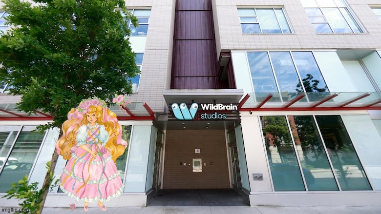 *LLL In Wildbrain Building In Vancouver | image tagged in canada,80s,princess,girl,beautiful girl,pretty girl | made w/ Imgflip meme maker