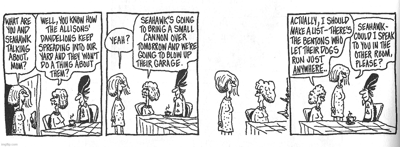 Classic Overboard | image tagged in comics | made w/ Imgflip meme maker