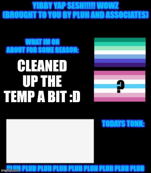 Ueiqodooqoxooqoskoqoqoa | CLEANED UP THE TEMP A BIT :D | made w/ Imgflip meme maker
