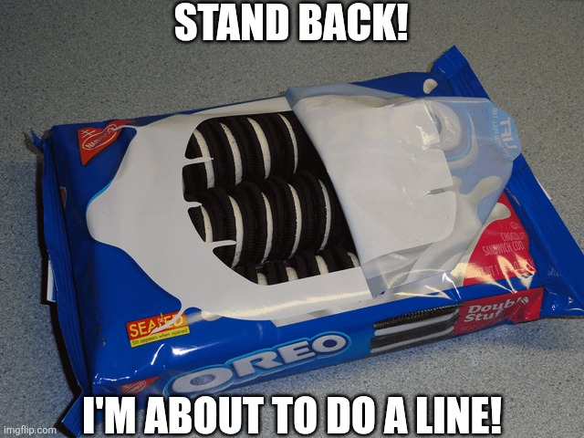 Stand Back I'm About To Do A Line | STAND BACK! I'M ABOUT TO DO A LINE! | image tagged in chrisjoines1 | made w/ Imgflip meme maker