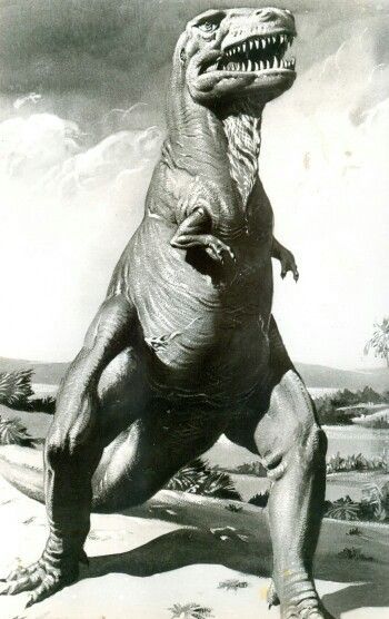 T. Rex dragging it tail Blank Meme Template