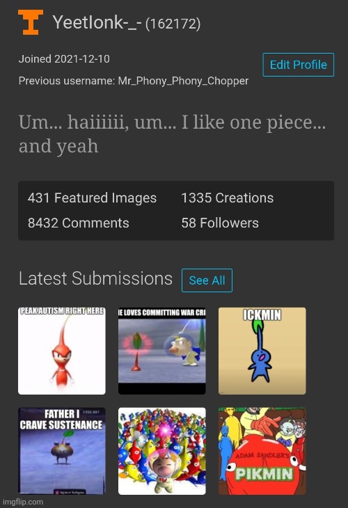 Can you tell I like pikmin? Am I posting too much pikmin? | made w/ Imgflip meme maker
