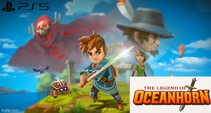 Oceanhorn meme | image tagged in memes,legend of zelda,ocean,video games,rip off,playstation | made w/ Imgflip meme maker