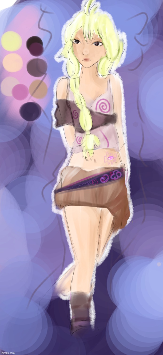 Was gnna try for artfight but i have no idea how it works nd am going to be so busy:( | made w/ Imgflip meme maker