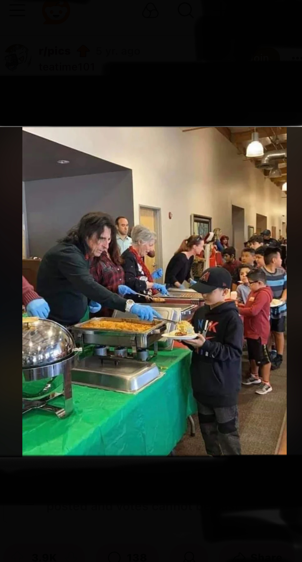 Alice Cooper Nice Guy Blank Meme Template