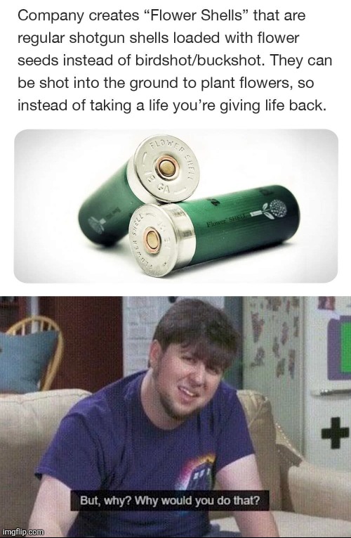 IS THAT GONNA MAKE DEER MEAT TASTE FUNNY? | image tagged in but why why would you do that,wtf,why,shotgun | made w/ Imgflip meme maker